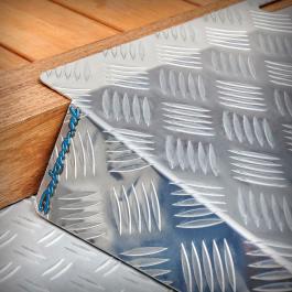 Drempelhulp aluminium
