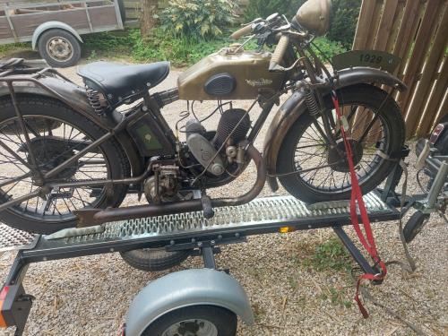 Motorfietsdrager, 2 fietsen, 272 kg aluminium motorfietsdrager, trekhaak, laadklep, scooter-crossmotor-aanhangwagen, ratelriemen en stabilisator, voor auto en vrachtwagen | NL