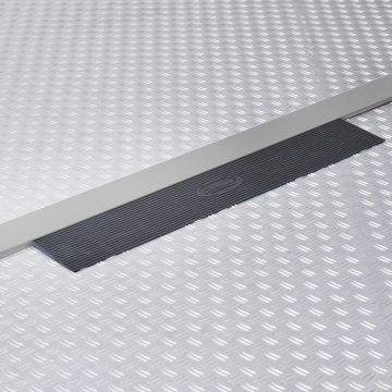 Rubberen drempelhulp 15 mm oprijhelling drempelplaat