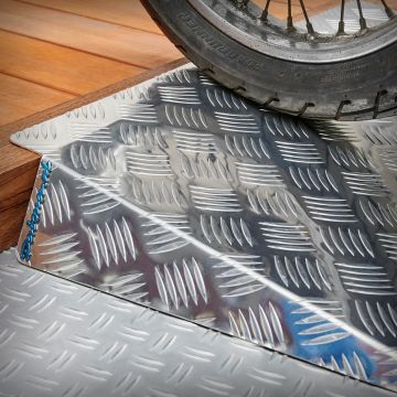 Drempelhulp 3 - 6 cm oprijhelling drempelhelling rijplaat