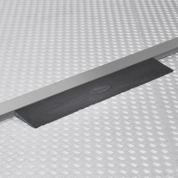 Rubberen drempelhulp 25 mm oprijhelling rijplaat drempelplaat