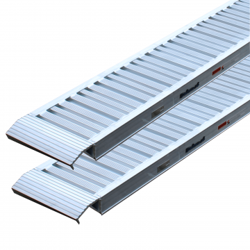 Aluminium oprijplaat auto - 300 cm - 2.4 ton (2 stuks)