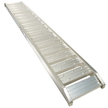 Aluminium oprijplaat  auto - 300 cm oprijgoot rijplaat