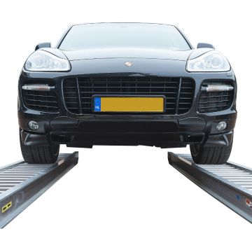 Aluminium oprijplaat auto - 350 cm - 4 ton (2 stuks)
