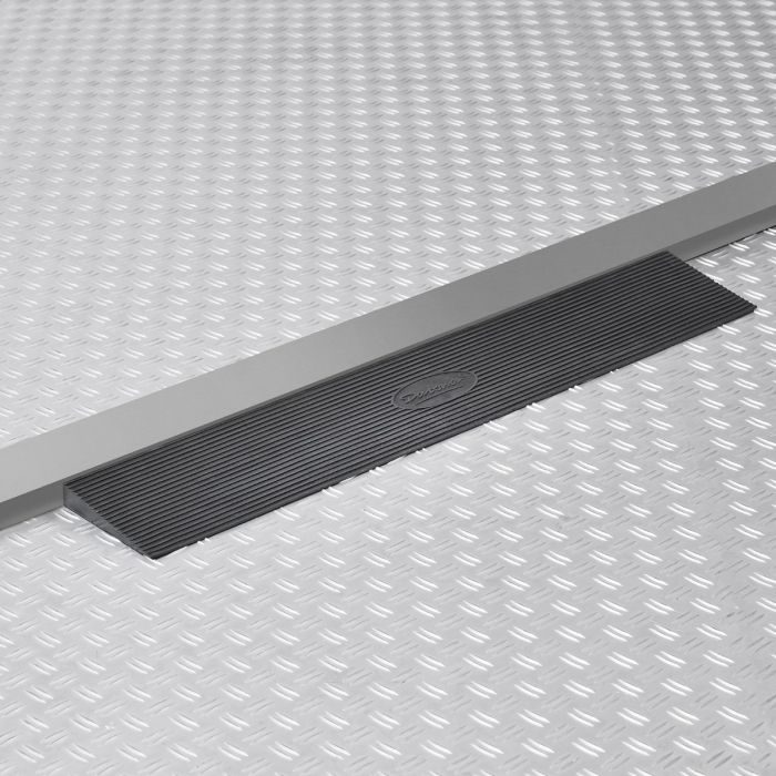 Rubberen drempelhulp 25 mm oprijhelling rijplaat drempelplaat