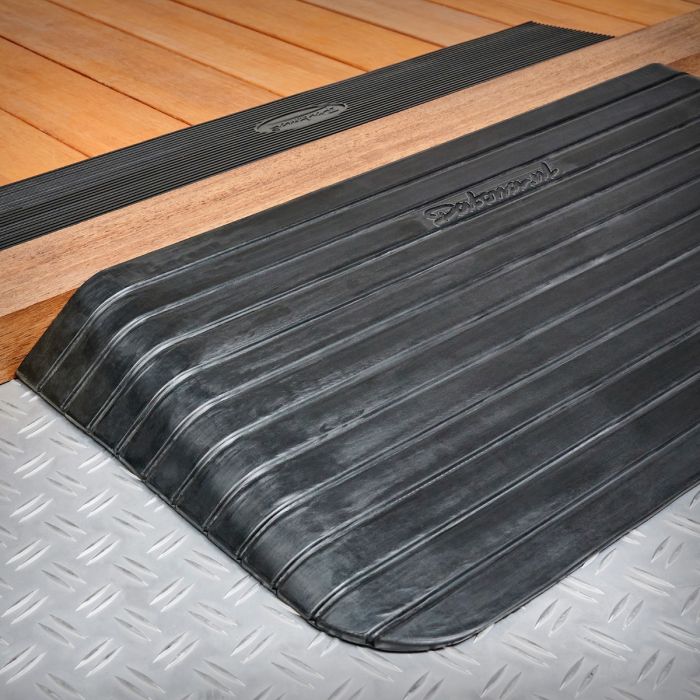 Drempelhulp van rubber 90mm